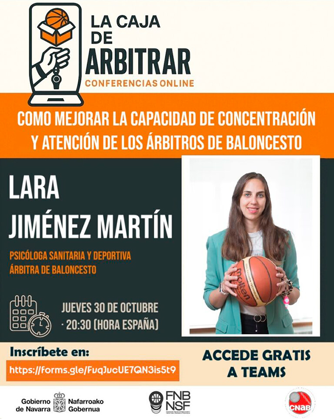 Primera conferencia del ciclo LA CAJA DE ARBITRAR