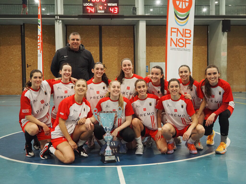 Triunfo de San Ignacio Premo en la Copa Navarra Femenina