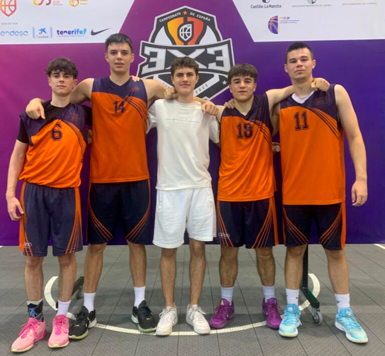 Liceo Monjard&iacute;n, bronce en el Campeonato de Espa&ntilde;a 3x3