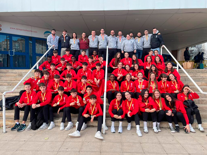 Gran trabajo de las Selecciones Navarras en el Campeonato de Espa&ntilde;a