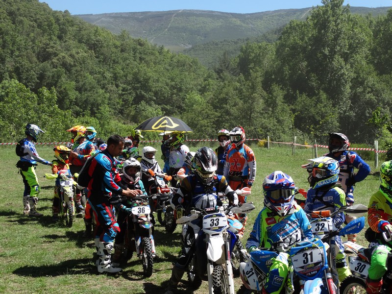 Dos navarros en la Copa Espa&ntilde;a Enduro Infantil