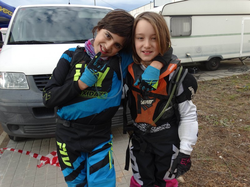 Elena Arcas, Bicampeona de Enduro Infantil