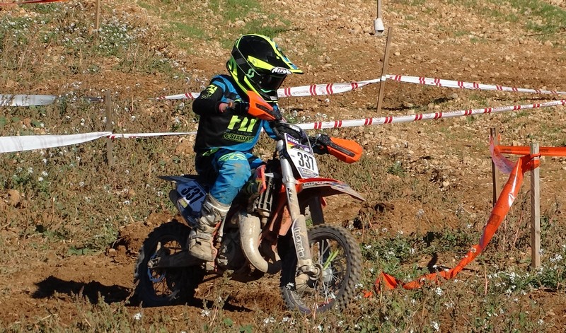 Elena Arcas, Bicampeona de Enduro Infantil