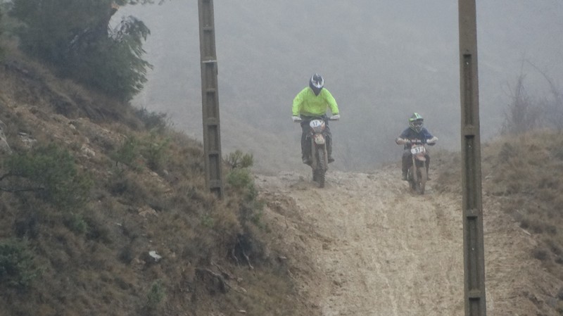 La lluvia y el barro, protagonistas en Ujué