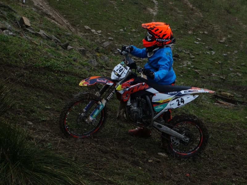 La lluvia y el barro, protagonistas en Ujué
