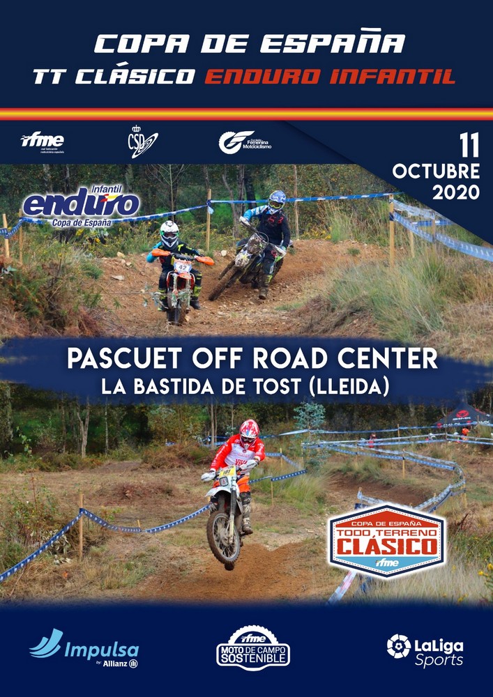 Dos navarros en el Campeonato de España de Enduro Infantil