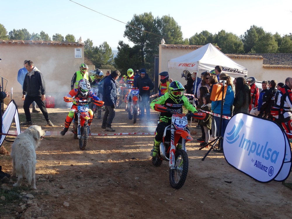 Elena Arcas podio en la Primera Prueba de la Copa de España de Enduro Infantil