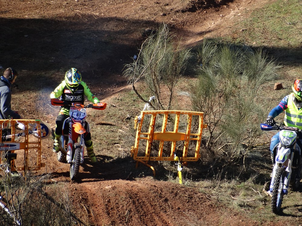 Elena Arcas podio en la Primera Prueba de la Copa de España de Enduro Infantil