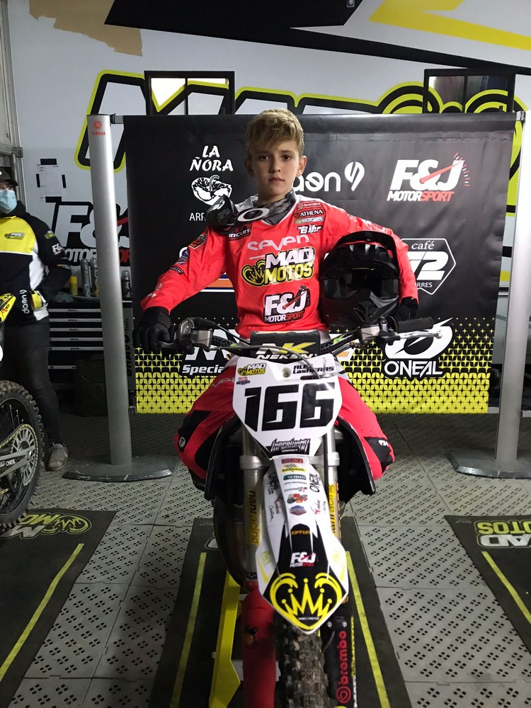 Alex Lasheras Orta: &quot;Sobre la moto me siento libre y feliz&quot;