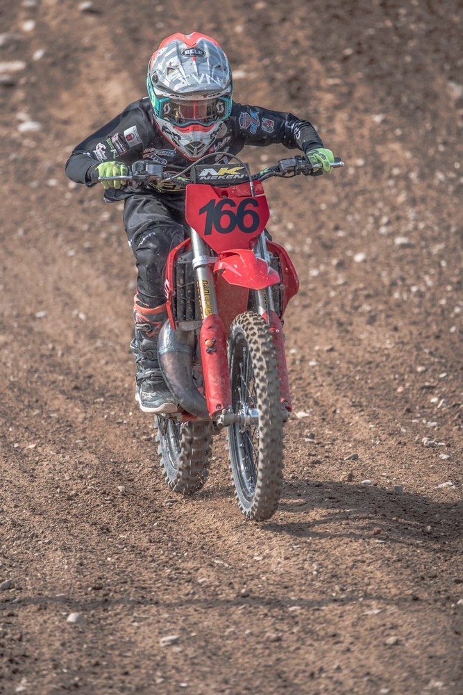 Alex Lasheras Orta: "Sobre la moto me siento libre y feliz"