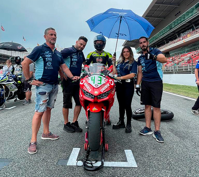 Hodei Martínez, segundo en Montmeló