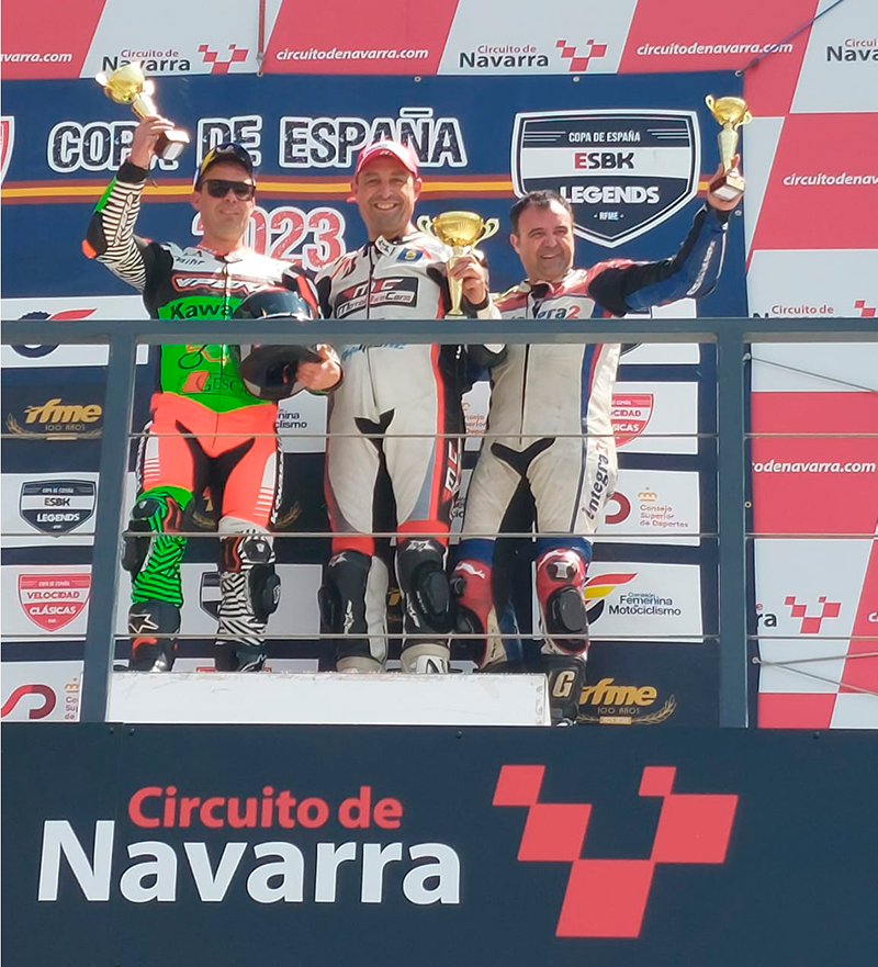 Los pilotos navarros se abonan a las clasicas