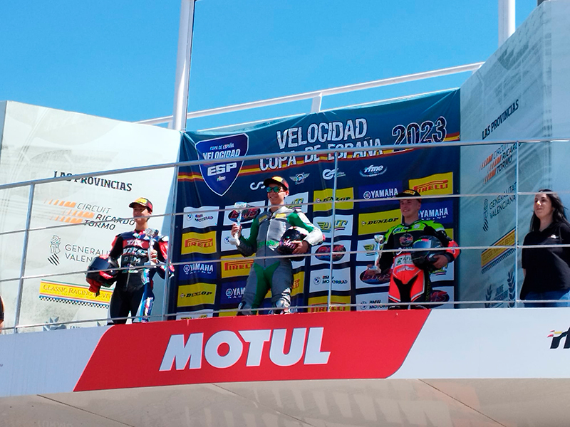 Hodei Mart&iacute;nez arranca con un podio en la Copa de Espa&ntilde;a de Velocidad