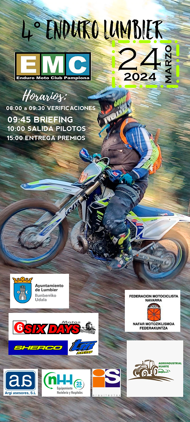 Cuarta edici&oacute;n del Enduro de Lumbier