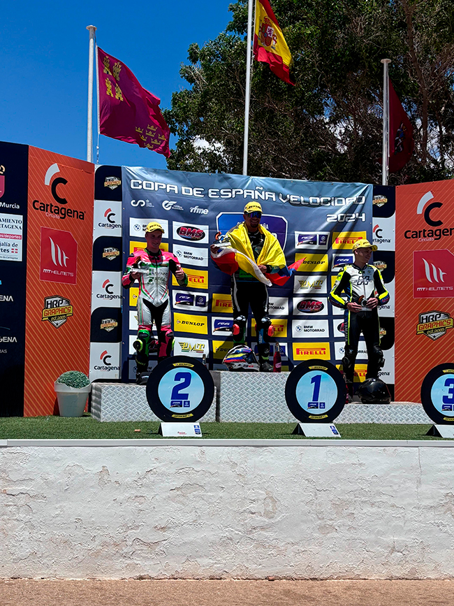 Dos segundos puestos en Cartagena mantienen a Hodei Martínez en lo más alto de la clasificación