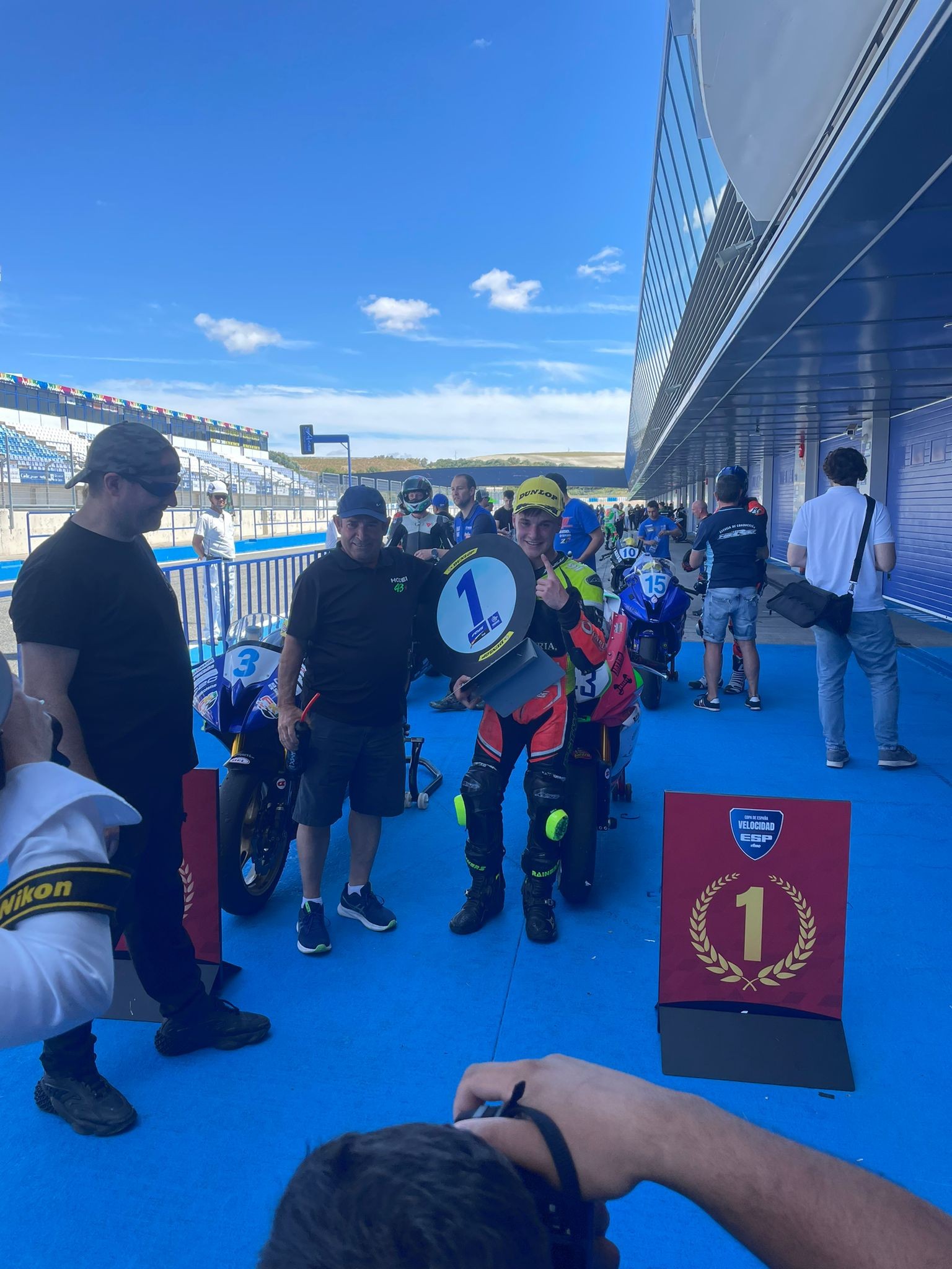 Gran victoria de Hodei Martínez en Jerez