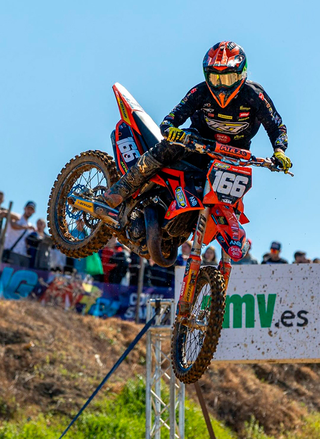 Un navarro en el Mundial MX Junior