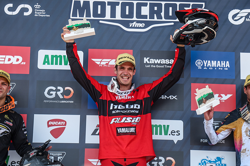 Ander Valent&iacute;n recupera el liderato en el Campeonato de Espa&ntilde;a de Motocross