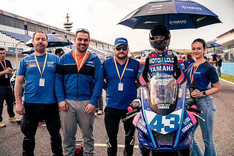 Dos cuartos puestos para Hodei Mart&iacute;nez en el arranque de la Yamaha R7 Cup