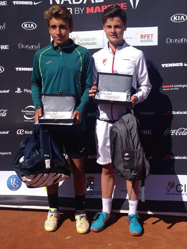 Antonio Prat, finalista en el Torneo Rafa Nadal de Valdoreix