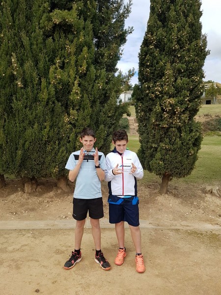 Fontellas acogió la Fase Regional de la Babolat Cup Alevín.