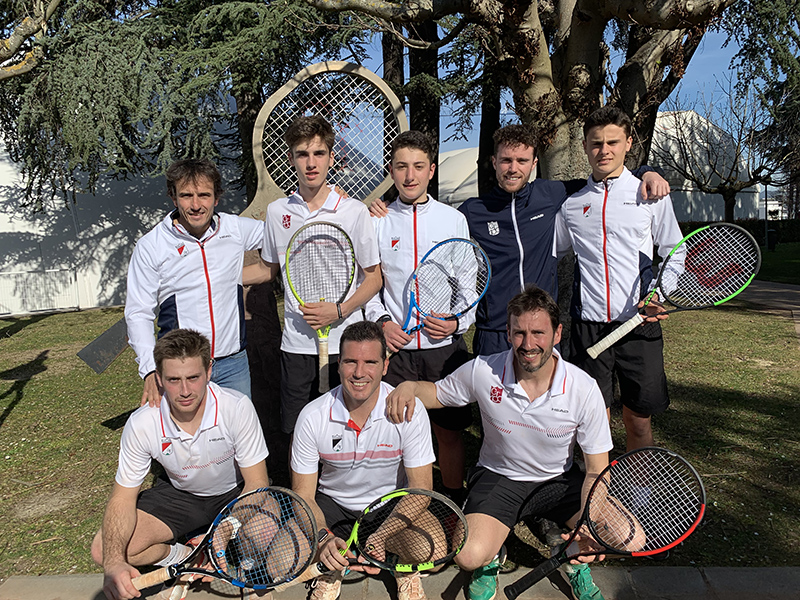Poker del Club Tenis Pamplona en el Campeonato Vasco Navarro Riojano C&aacute;ntabro