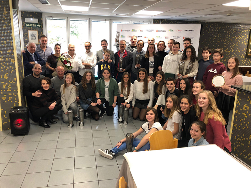 Oberena acogi&oacute; la Gala del Tenis Navarro