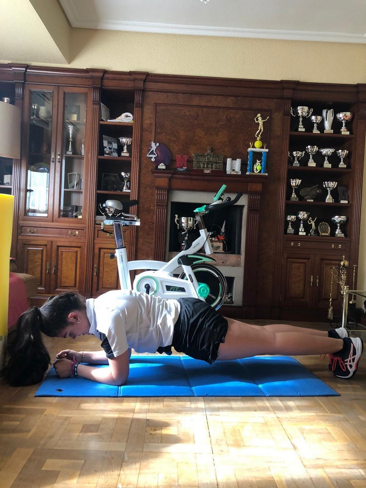 #yoentrenoencasa con Ariadna P&eacute;rez Lertxundi