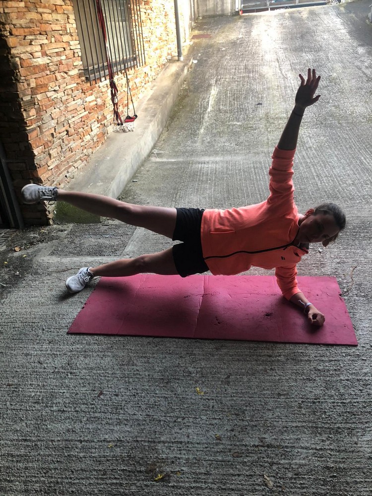 #yoentrenoencasa con Marta Sexmilo