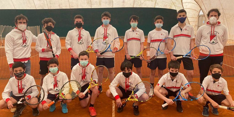 Doble entorchado para el Club Tenis Pamplona en el Campeonato Navarro Infantil por Equipos