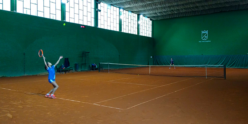 Mar&iacute;a Trujillo y Koldo Z&uacute;&ntilde;iga, Campeones del Master Infantil Intersport Irabia-Dunlop.