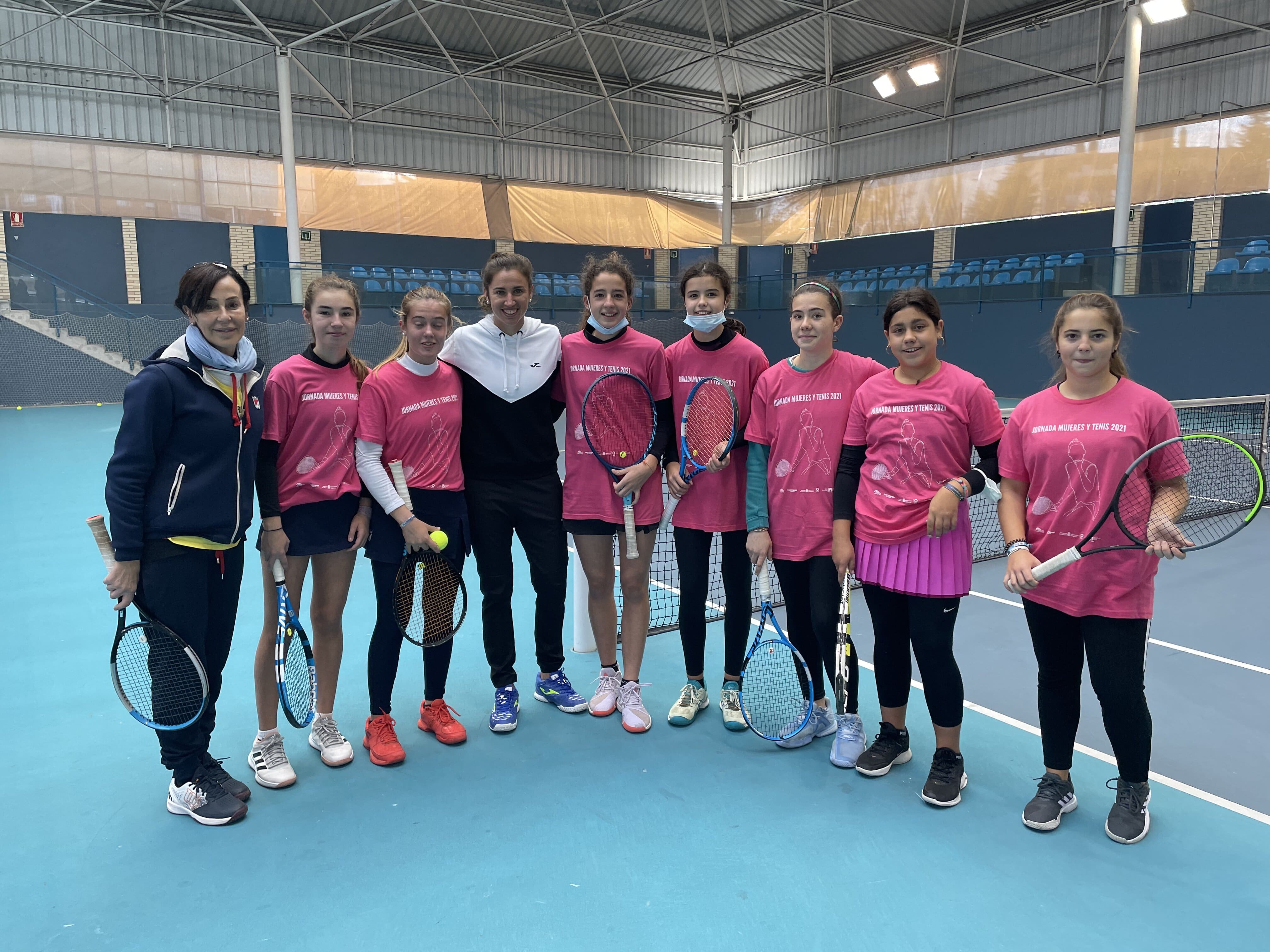 Éxito en la jornada "Mujeres y Tenis"