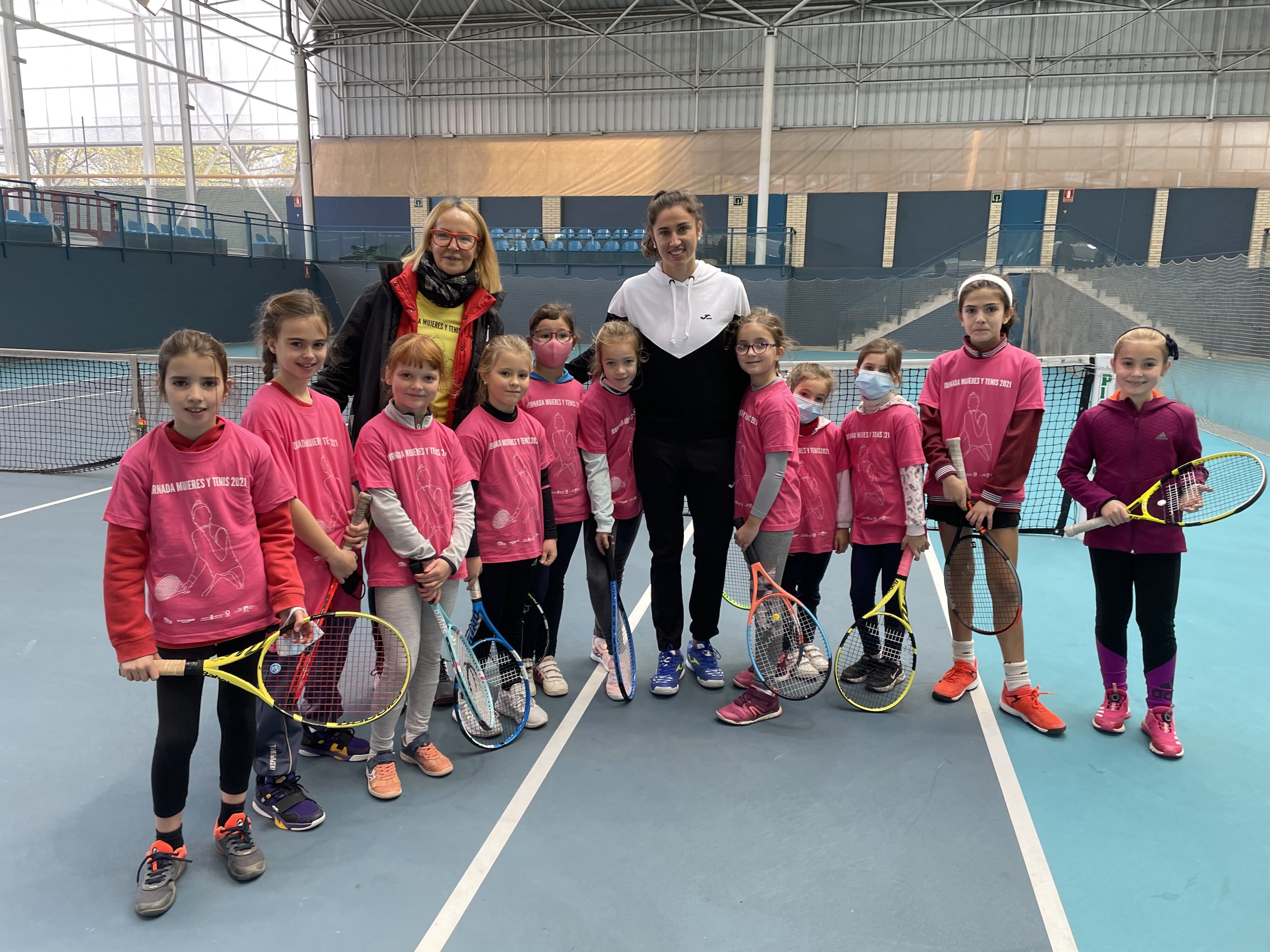 Éxito en la jornada "Mujeres y Tenis"