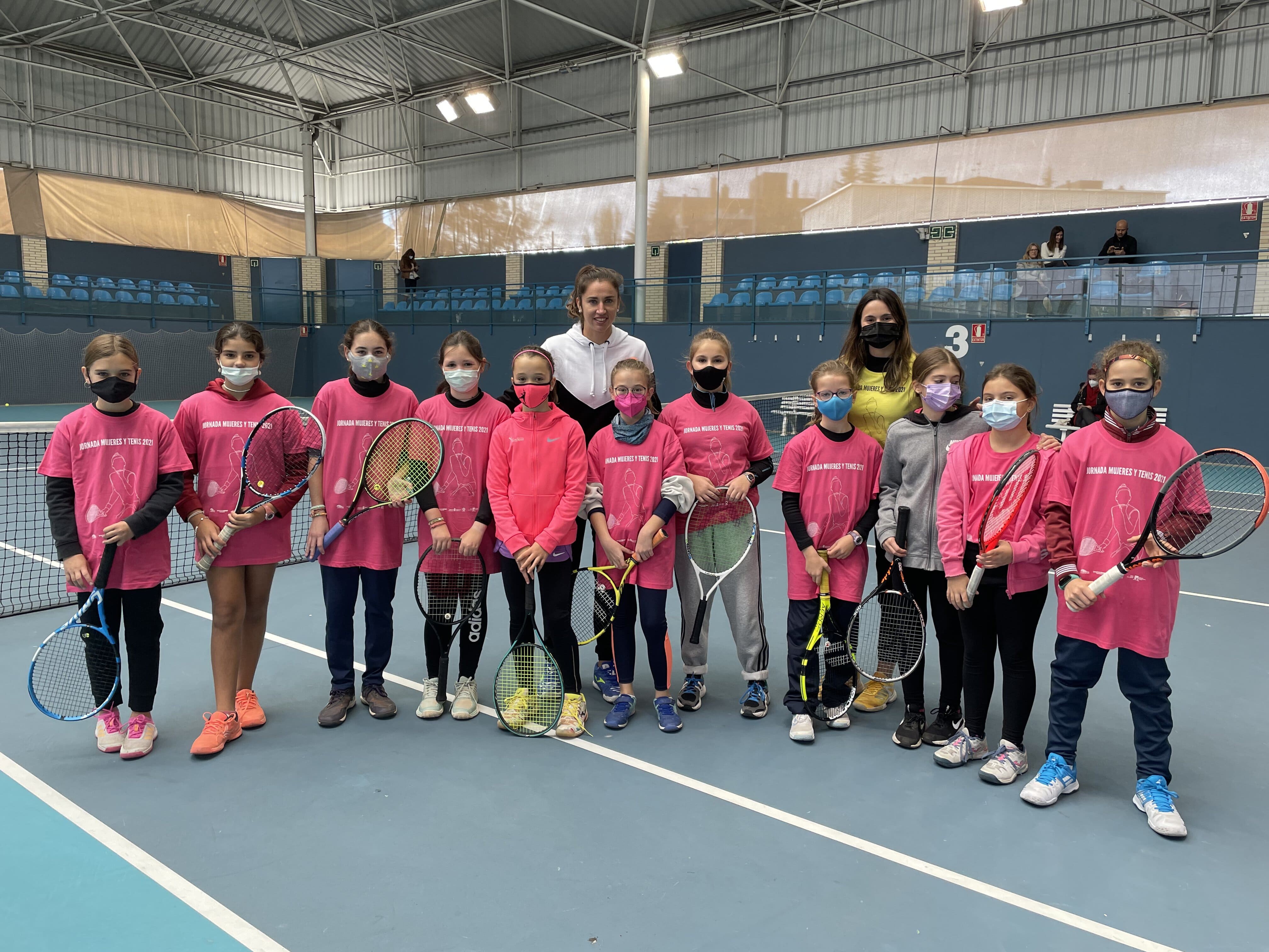 Éxito en la jornada "Mujeres y Tenis"