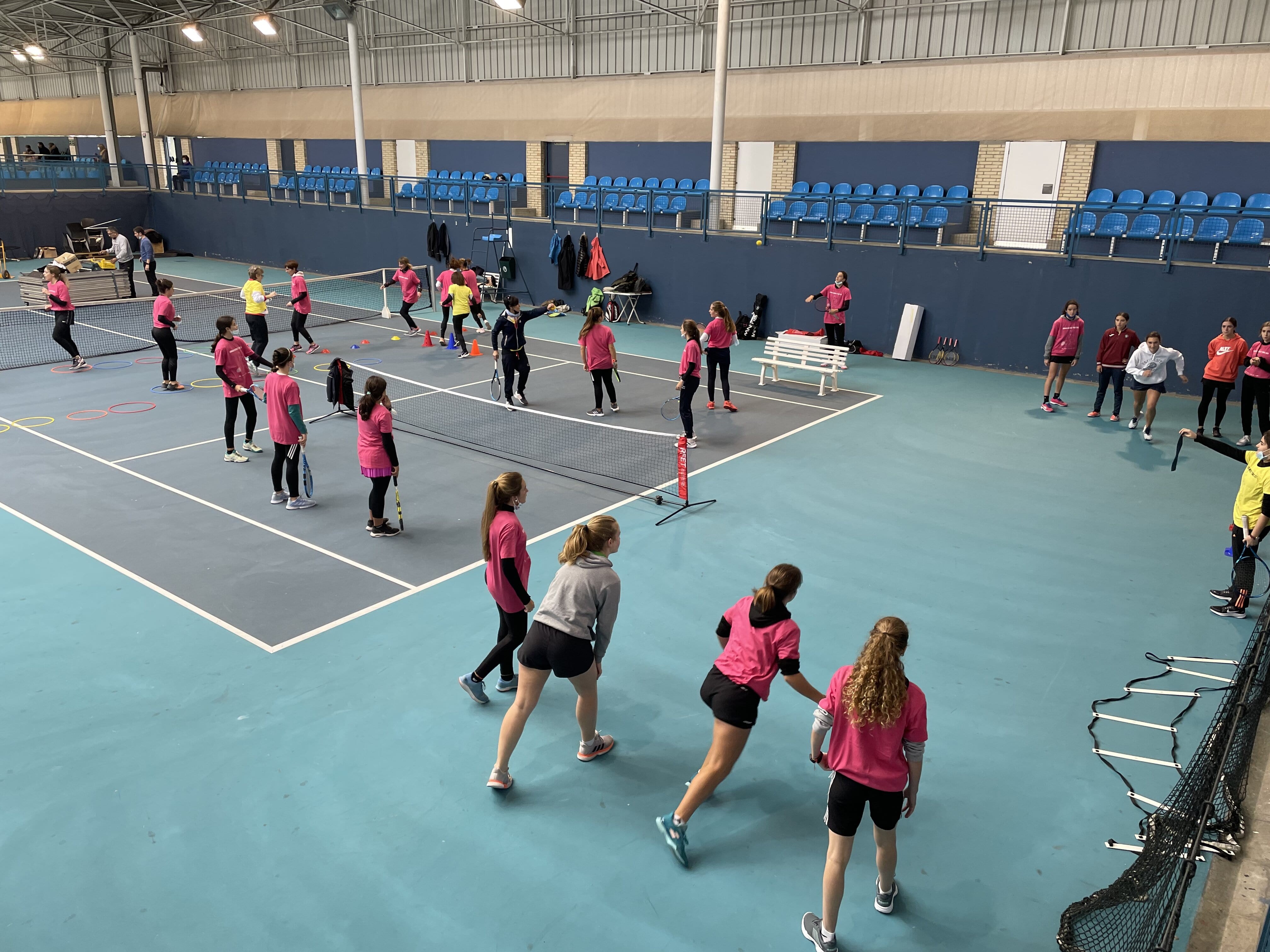 Éxito en la jornada "Mujeres y Tenis"