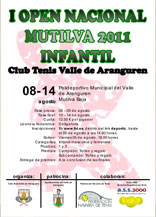 I OPEN NACIONAL INFANTIL MUTILVA 2011