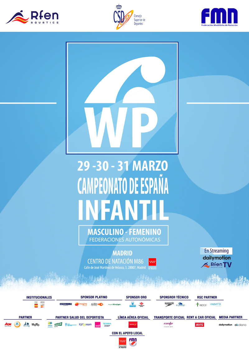 Navarra en el Campeonato de Espa&ntilde;a Infantil de Waterpolo