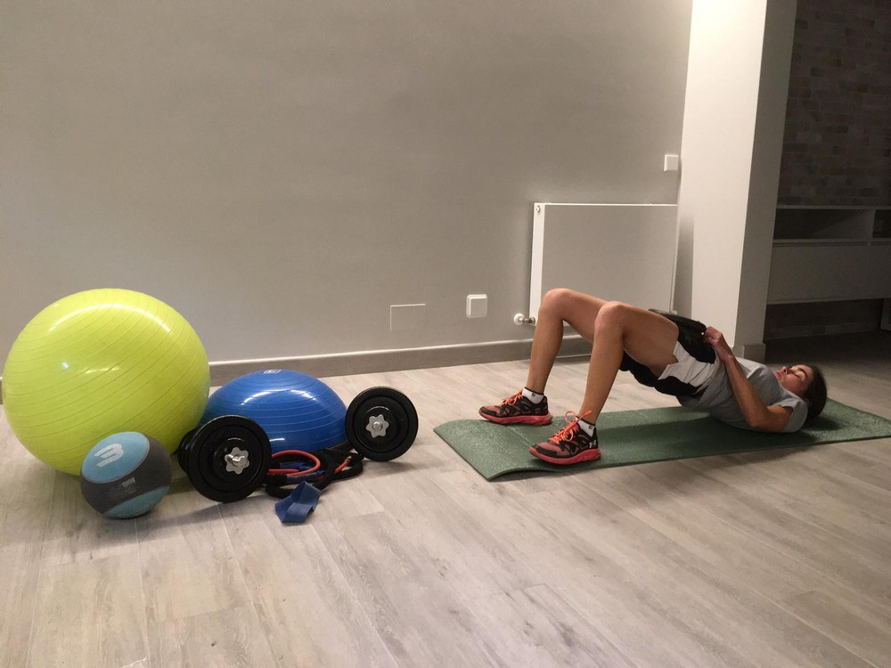 #yoentrenoencasa con Mar&iacute;a Hern&aacute;ndez