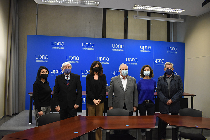 Firmado el Convenio con la UPNA