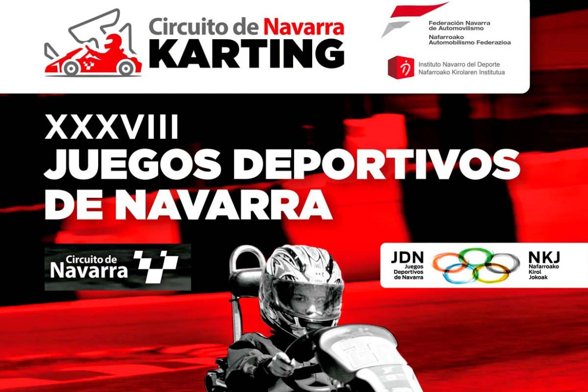 Los Juegos Deportivos de Navarra repiten la modalidad de Karting en este 2025. &iexcl;Inscr&iacute;bete!
