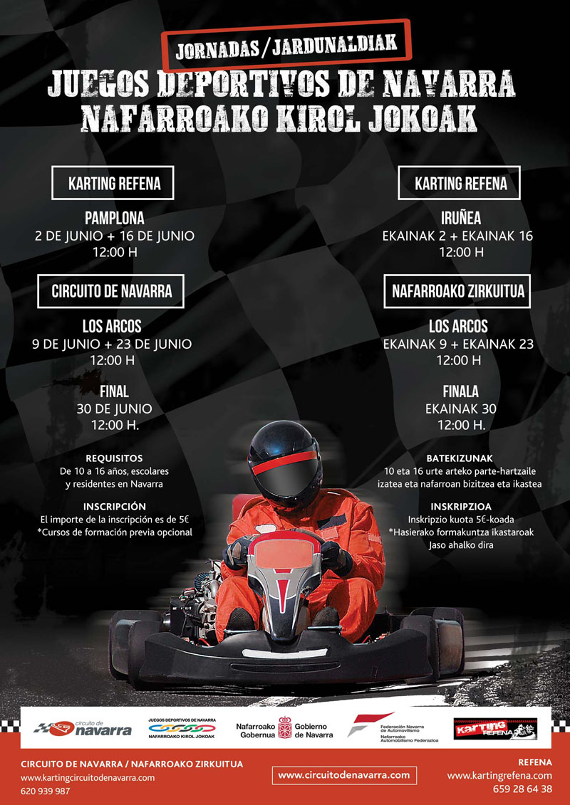 Juegos Deportivos de Navarra de Karting