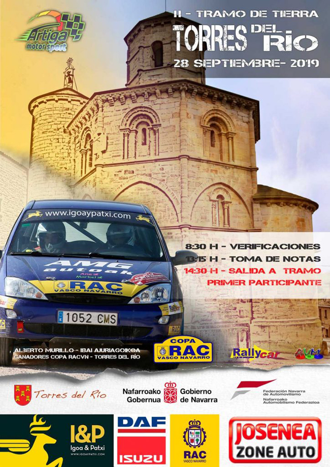 Ubir&iacute;a y Biain se apuntan la victoria en Torres del R&iacute;o