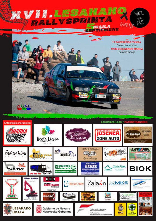 Se celebr&oacute; el Rallysprint de Lesaka