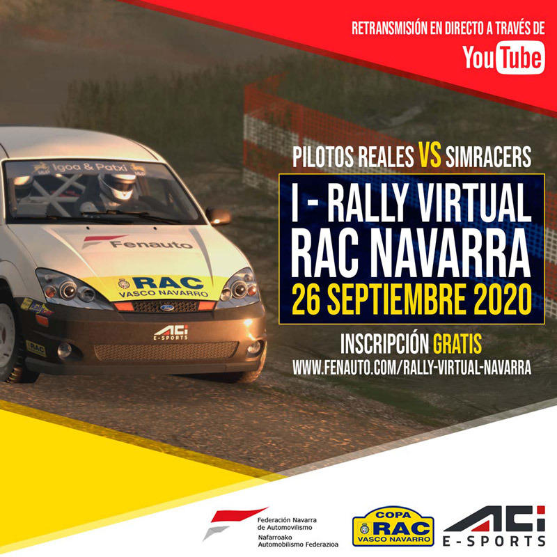 Primer Rally Virtual del Campeonato Navarro