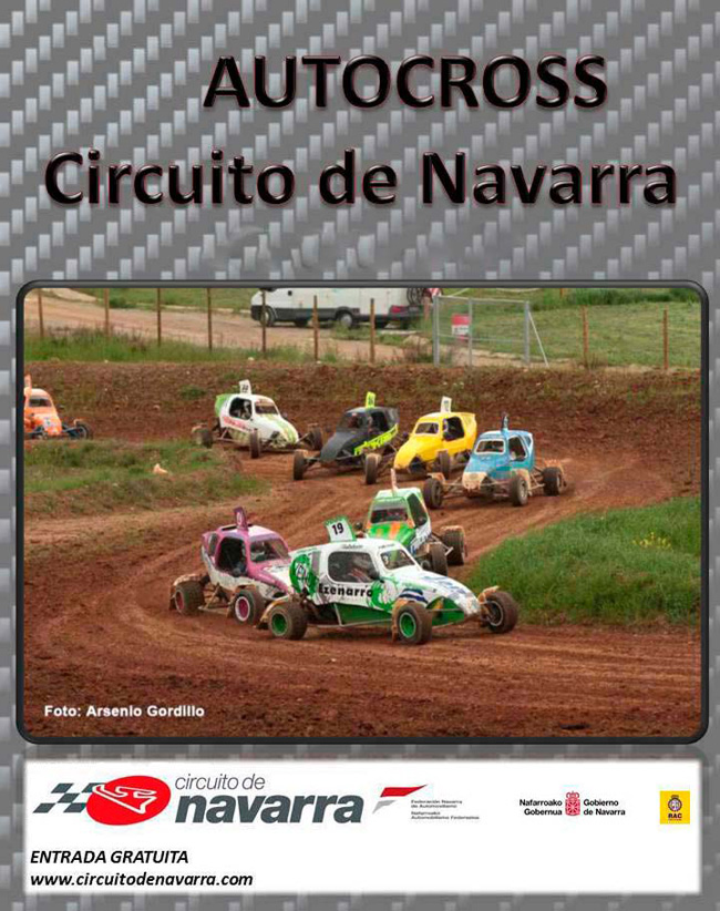 Banderazo de salida para el Open Navarro de Autocross