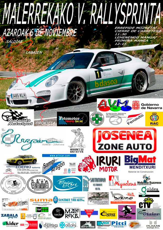 V Edici&oacute;n del Rallysprint de Malerreka
