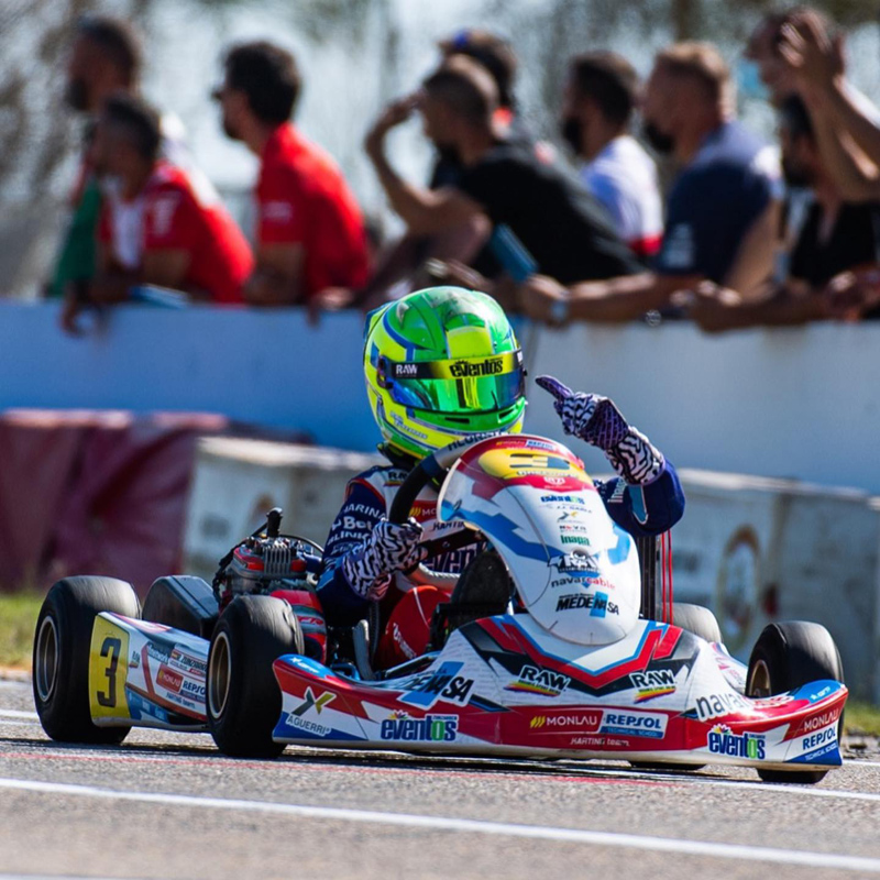 El navarro Raúl Zunzarren, Campeón de España de Karting