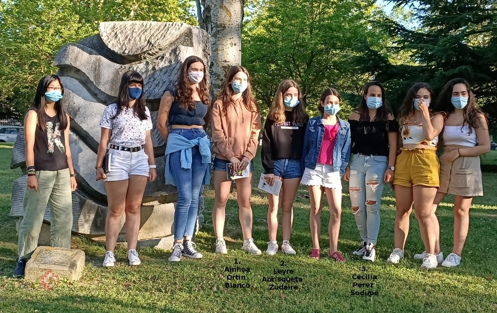 Ainhoa Ortin, campeona femenina de Euskadi de Ajedrez