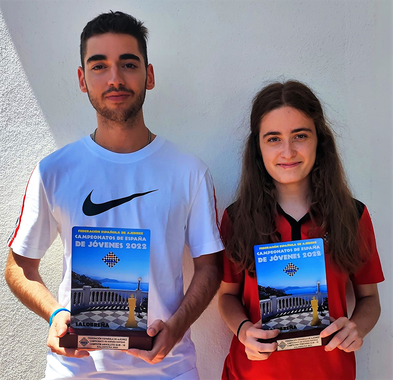 Javier Lizuain y Leyre Abrisqueta, nuevos campeones navarros absolutos en categoría individual