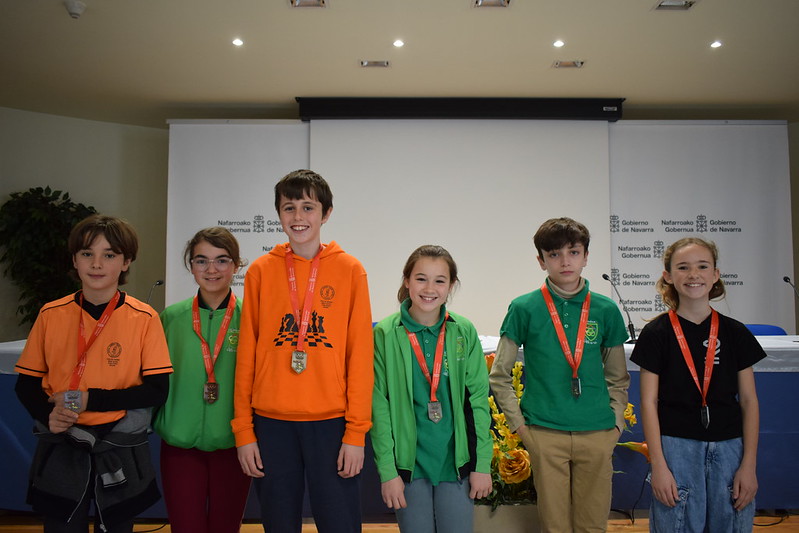 Mikel Gurea y Oberena se reparten los triunfos en los Juegos Deportivos Sub 12